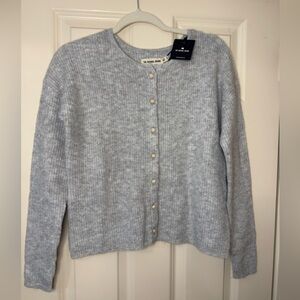 The Normal Brand Grey Cardigan